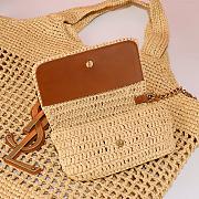 Saint Laurent Icare Maxi Raffia Tote Size 58x6x40cm - 3