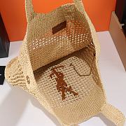 Saint Laurent Icare Maxi Raffia Tote Size 58x6x40cm - 2