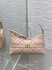 Dior 30 Montaigne Cigale Bag Pink Size 24x14x6CM - 4