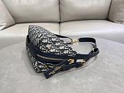 Dior D-Journey Blue Dior Oblique Jacquard Size 25x14x4CM - 3