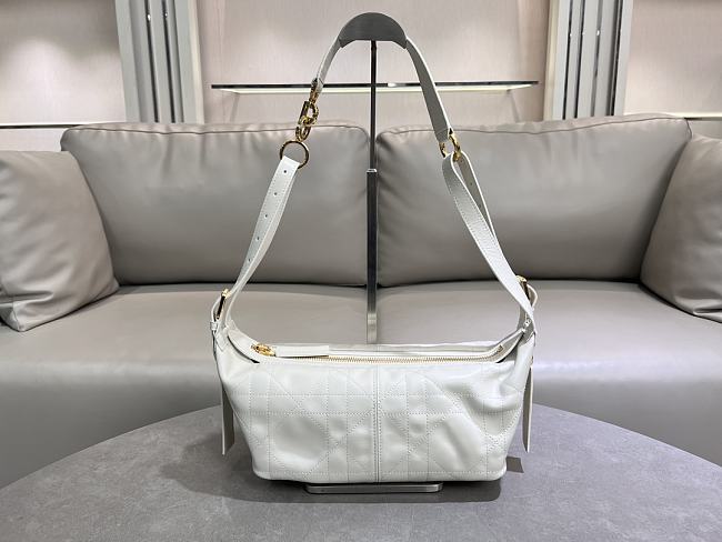 Dior D-Journey White Dior Oblique Jacquard Size 25x14x4CM - 1