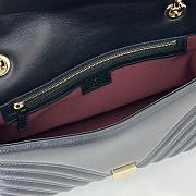 Gucci GG Marmont Shoulder Black Bag 26x15x7CM - 2