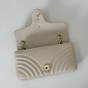 Gucci GG Marmont Shoulder White Bag 26x15x7CM - 6