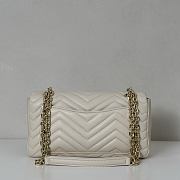 Gucci GG Marmont Shoulder White Bag 26x15x7CM - 5