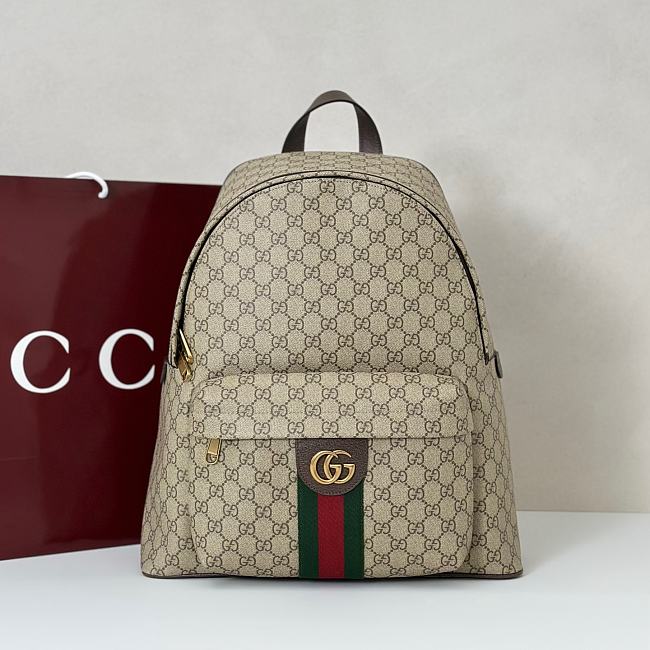 Gucci Ophidia Medium Beige Backpack 36x41x18CM - 1