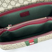 Gucci Ophidia Top Handle Beige Bag 20x16x5CM - 3