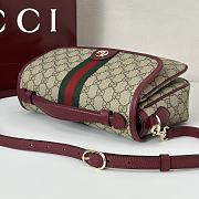 Gucci Ophidia Top Handle Beige Bag 20x16x5CM - 4