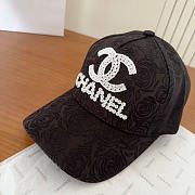 Chanel Diamond Top Baseball Cap 00241-01 - 2