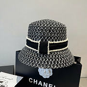 Chanel New Straw Hat 57cm - 2