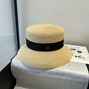 Chanel New Straw Hat Ladylike Style - 3