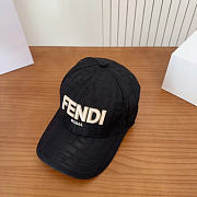 Fendi Classic FF Baseball Cap 00251-01 - 4