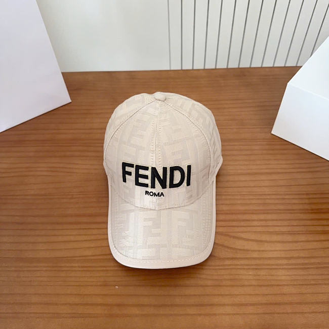 Fendi Classic FF Baseball Cap 00251-02 - 1