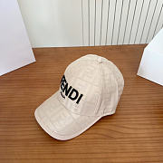 Fendi Classic FF Baseball Cap 00251-02 - 4