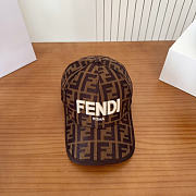 Fendi Classic FF Baseball Cap 00251-03 - 4