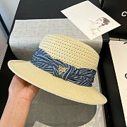 Louis Vuitton Gold and New Straw Hat LV8531 - 4