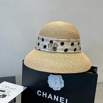 Valentino New Basin Hat Head Circumference 57cm V4550