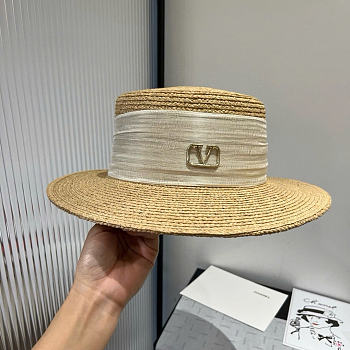 Valentino New Basin Hat Head Circumference 57cm V4551