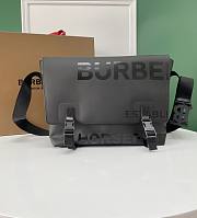 Burberry Black Horseferry Print Tote 36x13x26CM - 1