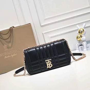 Burberry Lola Crossbody Bag Black Size 23x13x7CM