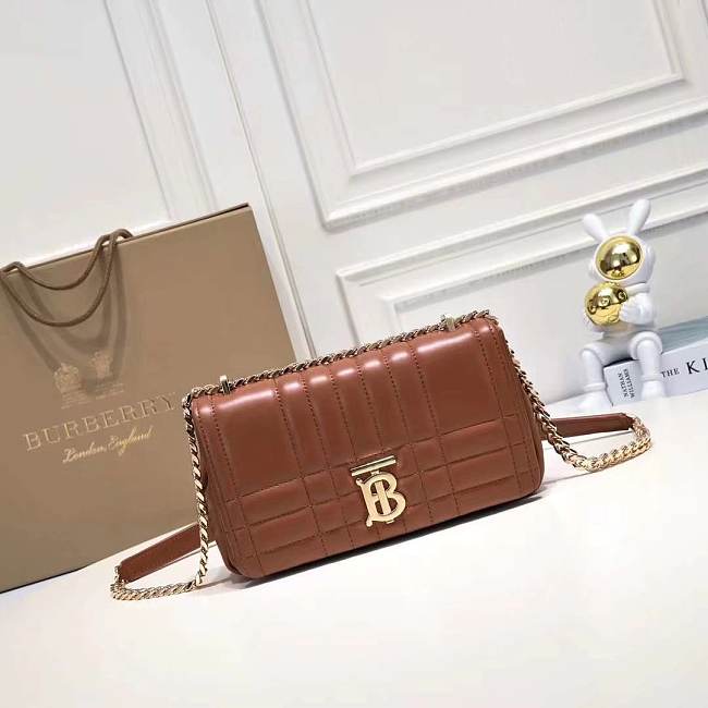 Burberry Lola Crossbody Bag Brown Size 23x13x7CM - 1
