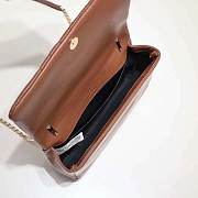 Burberry Lola Crossbody Bag Brown Size 23x13x7CM - 3