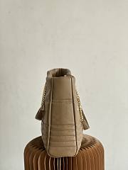 Burberry Lola Exploded Check Quilt Brown Tote 36x10x30CM - 5