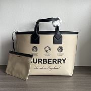 Burberry London SM HERITAGE TOTE 35x27x11CM - 1