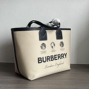 Burberry London SM HERITAGE TOTE 35x27x11CM - 3
