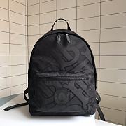 Burberry Monogram Jacquard Black Size 30x15x42CM - 5