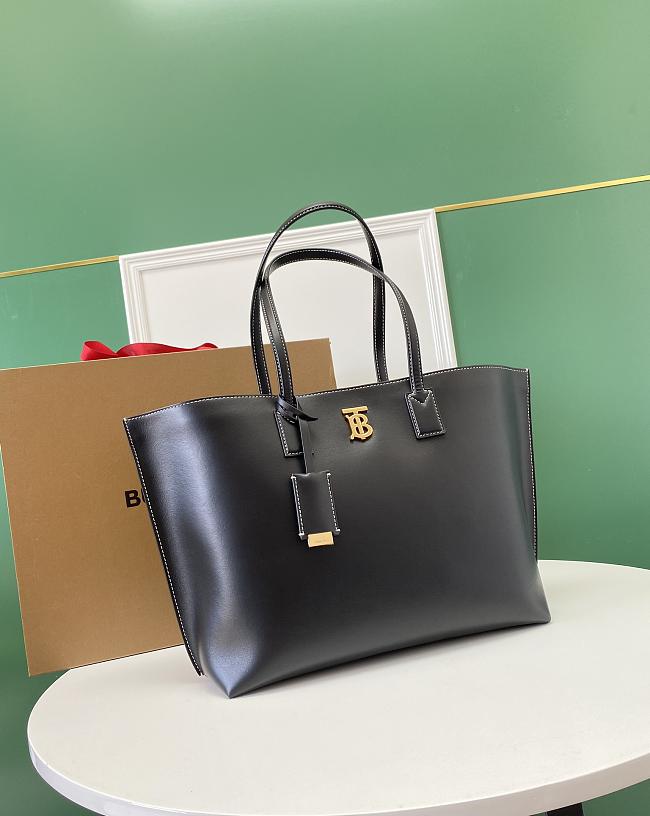 Burberry Motif Medium Tote Black Size 34x15x29CM - 1