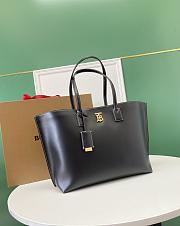 Burberry Motif Medium Tote Black Size 34x15x29CM - 4