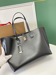 Burberry Motif Medium Tote Black Size 34x15x29CM - 5