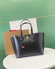 Burberry Motif Medium Tote Black Size 34x15x29CM - 2