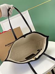 Burberry Motif Medium Tote Black Size 34x15x29CM - 3