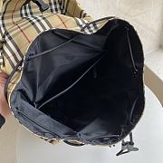 Burberry Murray Archive Check Backpack Beige Size 30x17x56CM - 5