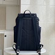 Burberry Murray Archive Check Backpack Black Size 30x17x56CM - 6
