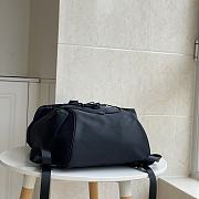 Burberry Murray Archive Check Backpack Black Size 30x17x56CM - 4