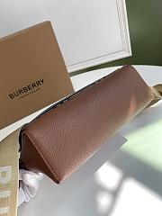 Burberry Note Crossbody Bag Brown Size 25x8x18CM - 5