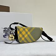 Burberry Sling Shield Bag Yellow Size 26x5x13CM - 3