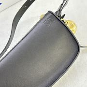 Burberry Sling Shield Bag Black Size 26x5x13CM - 4