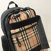 Burberry Vintage Check Panel Nevis 02 Backpack 30x20x49CM - 6