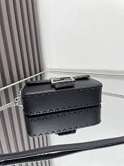 Fendi Baguette Mini Cuoio Romano Black 20x5x13cm - 5