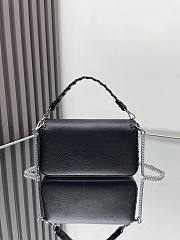 Fendi Baguette Mini Cuoio Romano Black 20x5x13cm - 2