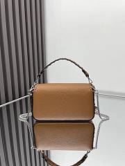 Fendi Baguette Mini Cuoio Romano Brown 20x5x13cm - 4