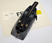 Fendi By The Way Medium Black Bag Size 27x18CM - 5