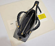 Fendi By The Way Medium Black Bag Size 27x18CM - 3