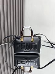 Fendi By The Way Mini Leather Black Size 20x9x12cm - 1