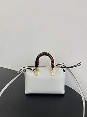 Fendi By The Way Mini Leather White Size 20x9x12cm - 2