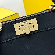 Fendi Peekaboo ISeeU Black Bag Size 27x11x21CM - 6