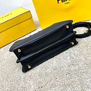 Fendi Peekaboo ISeeU Black Bag Size 27x11x21CM - 5